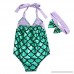 Magical Baby Little Girls One Piece Bowknot Mermaid Swimwear Bikini with Headband B01DIZ7O4S